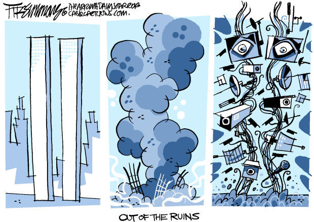 Daily Fitz Cartoon: 9-11